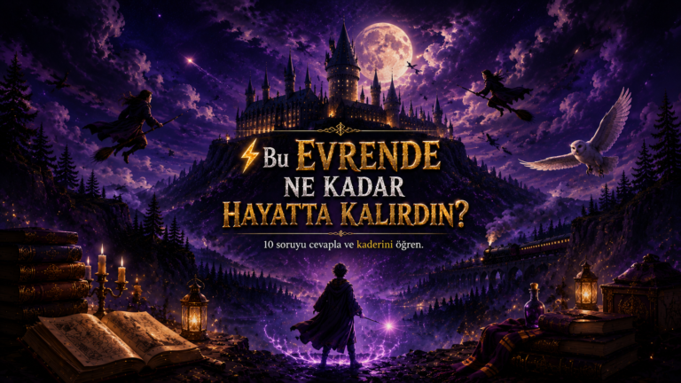 Harry Potter Evreninde Ne Kadar Hayatta Kalırdın?